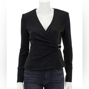 NWT Anine Bing Joey Top in black, M